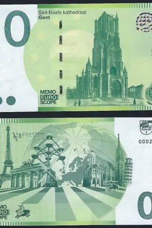 0 Euro biljet België-Gent 'Sint Baafs Kathedraal' Nowość