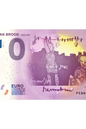 Bezpieczna płatność 0 Euro biljet Nederland 2021- 'Herman Brood - Cold Jive'