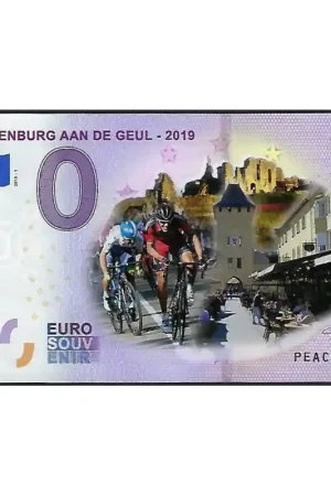 0 Euro biljet Nederland 2019 - Valkenburg aan de Geul Gekleurd Premium
