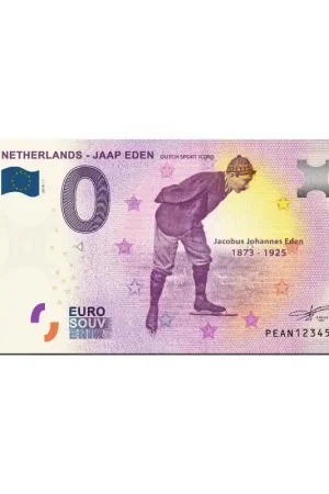 0 Euro biljet Nederland 2019 - Jaap Eden Rabat
