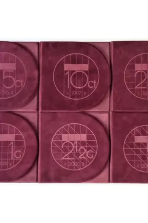 Proofset 1996 t/m 2001 (6 stuks) Tani