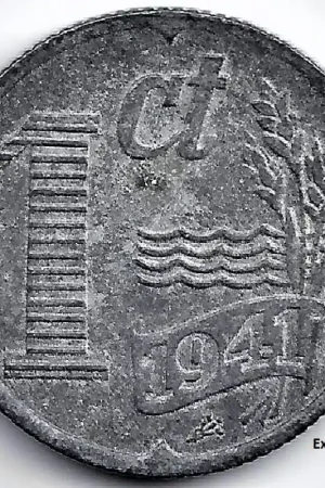 Zamów teraz Nederland 1941 1 Cent, zink, Wilhelmina P