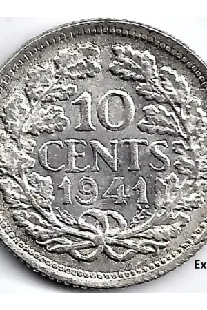Bezpieczna płatność Nederland 194110 Cent Wilhelmina UNC