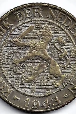 Ekspresowa dostawa Nederland 1943P1 Cent Wilhelmina P-