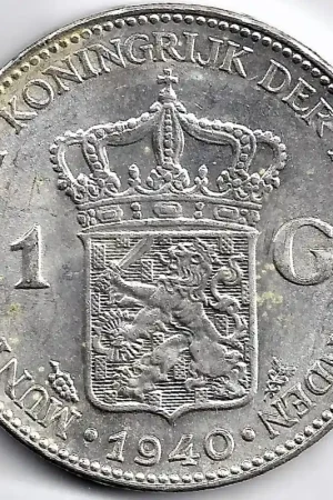 Nederland 1940 1 Gulden Wilhelmina UNC Oferta