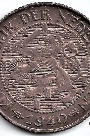 Premium Nederland 1940 1 Cent Wilhelmina Unc-