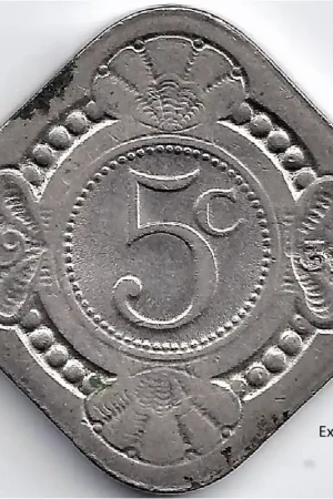 Nederland 1939 5 Cent Wilhelmina ZF+ Zwrot pieniędzy