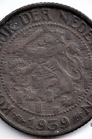 Nederland 1939 1 Cent Wilhelmina F+ Rabat