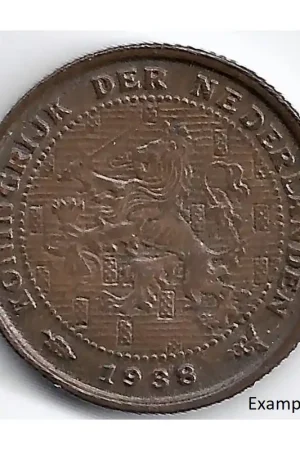 Nederland 1938 ½ CentWilhelmina P Szybka dostawa