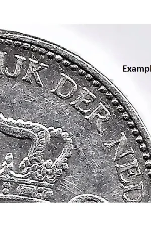 Nederland 1938 1 Gulden Wilhelmina P- ZONDER GEHEIME PUNT Oferta