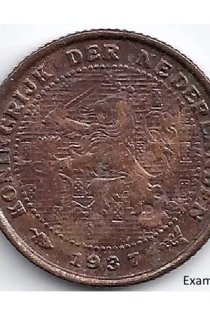 Szybka dostawa Nederland 1937 ½ Cent Wilhelmina P