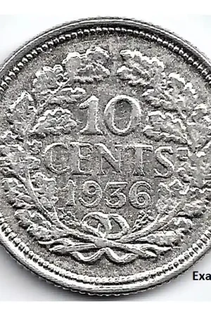 Nederland 1936 10 Cent Wilhelmina P Tani