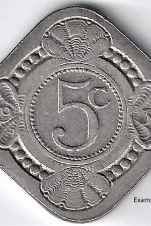 Nederland 1934 5 Cent Wilhelmina ZF+ Oferta limitowana
