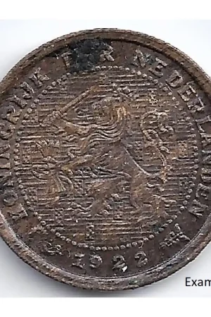 Kup teraz Nederland 1922 ½ Cent Wilhelmina ZF