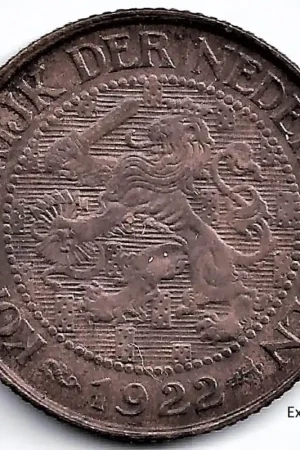 Ostatnia szansa Nederland 1922 1 Cent Wilhelmina P-