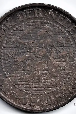 Darmowa dostawa Nederland 1919 2½ Cent Wilhelmina ZF