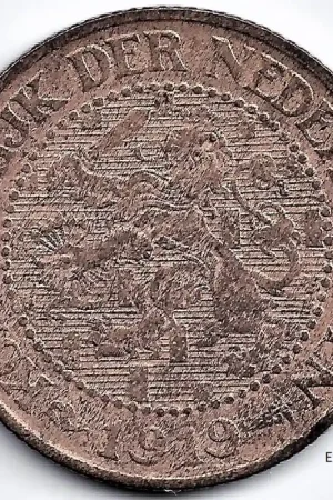 Niska cena Nederland 1919 2½ Cent Wilhelmina F