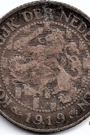 Nederland 1919 1 Cent Wilhelmina F- Ostatnia szansa