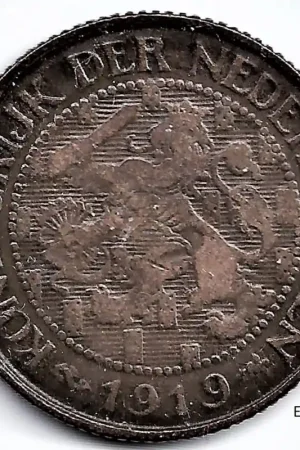 Nowość Nederland 1919 1 Cent Wilhelmina F