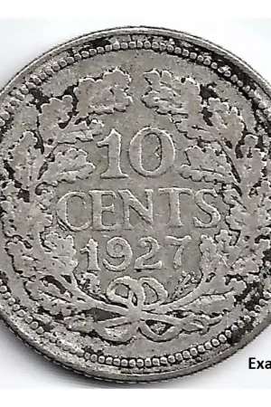 Nederland 1927 10 Cent Wilhelmina F Tani