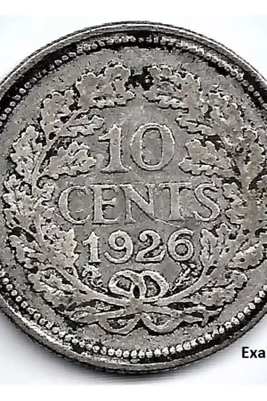 Nederland 1926 10 Cent Wilhelmina F Bezpieczna płatność