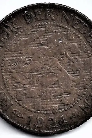 Oferta limitowana Nederland 1924 1 CentWilhelmina F