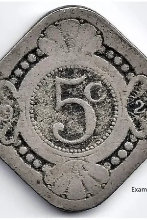 Nederland 1923 5 Cent Wilhelmina ZG Oferta