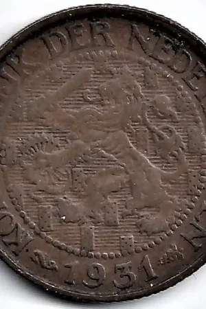 Nederland 1931 1 Cent Wilhelmina ZF- Ostatnia szansa