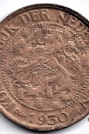 Tylko dziś Nederland 1930 1Cent Wilhelmina F+