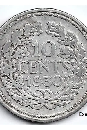 Darmowa dostawa Nederland 1930 10 Cent Wilhelmina F