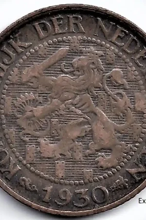Nederland 1930 1 Cent Wilhelmina P- Tani