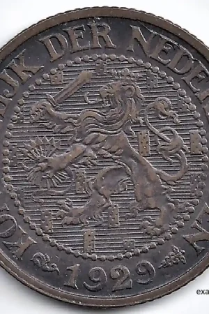 Nederland 1929 2½ Cent Wilhelmina P+ Wysoka jakość