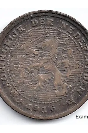 Ekspresowa dostawa Nederland 1916 ½ Cent Wilhelmina ZF