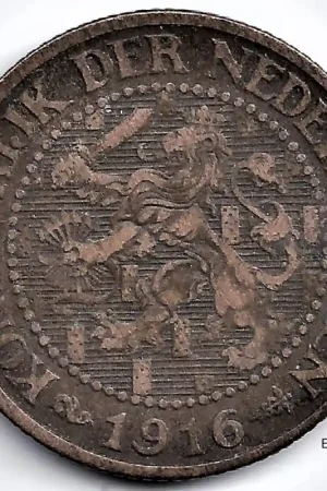 Nederland 1916 2½ Cent Wilhelmina ZF Ekspresowa dostawa