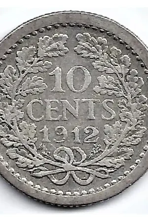 Kup teraz Nederland 1912 10 Cent Wilhelmina F+ (type b)