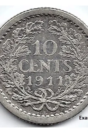 Premium Nederland 1911 10 Cent Wilhelmina P-