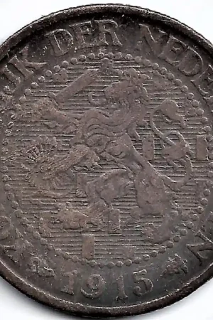Zwrot pieniędzy Nederland 1915 2½ Cent Wilhelmina F