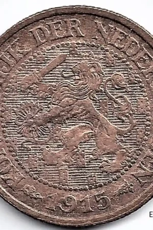 Zamów teraz Nederland 1915 1 Cent Wilhelmina ZF+