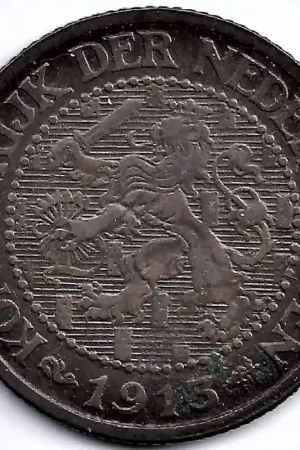 Nederland 1913 2½ Cent Wilhelmina ZF Premium