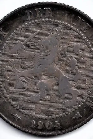 Nederland 1904 2½ Cent Wilhelmina F- Tylko dziś