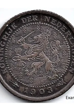 Nederland 1903 ½ Cent Wilhelmina P Bezpieczna płatność