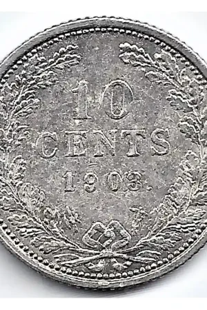 Nederland 1903 10 Cent Wilhelmina P- Popularny