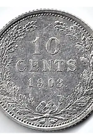 Nederland 1903 10 Cent Wilhelmina P+ Bezpieczna płatność