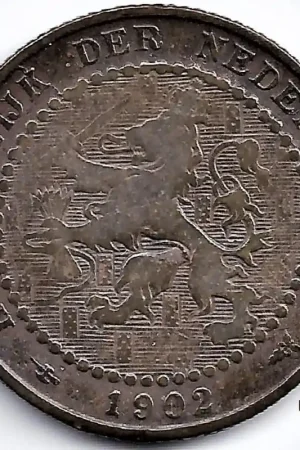 Nederland 1902b 1 Cent Wilhelmina F Tylko dziś