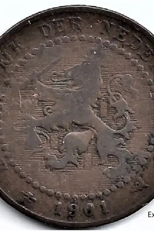 Bezpieczna płatność Nederland 1901b 1 Cent WilhelminaZG 'Koninkrijk'