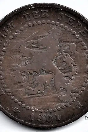 Rabat Nederland 1901b 1 Cent WilhelminaF - 'Koninkrijk'