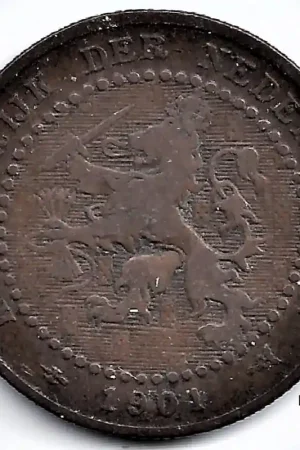 Premium Nederland 1901b 1 Cent WilhelminaF'Koninkrijk'