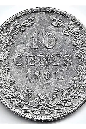 Nederland 1901 10 Cent Wilhelmina P- Szybka dostawa
