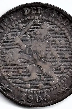Nederland 1900 a 1 Cent Wilhelmina ZF (ronde nullen) Ostatnia szansa
