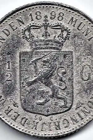 Kup teraz Nederland 1898 ½ GuldenWilhelmina ZF-